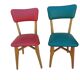 Paire de chaises vintage année 60