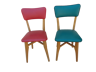 Pair of vintage chairs year 60