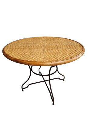 Table ronde vintage en