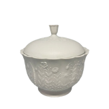 Porcelain sugar bowl