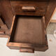 Old oak haberdashery counter