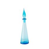 Italian bottle empoli blown glass