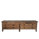 Meuble de métier comptoir en bois