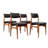 Lot de 4 chaises style scandinave