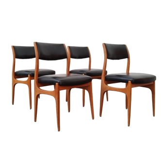 Lot de 4 chaises style scandinave