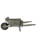 Vintage wheelbarrow 50's