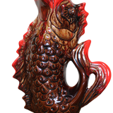 Pitcher vase fish