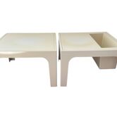Pair of side tables from the 70s
