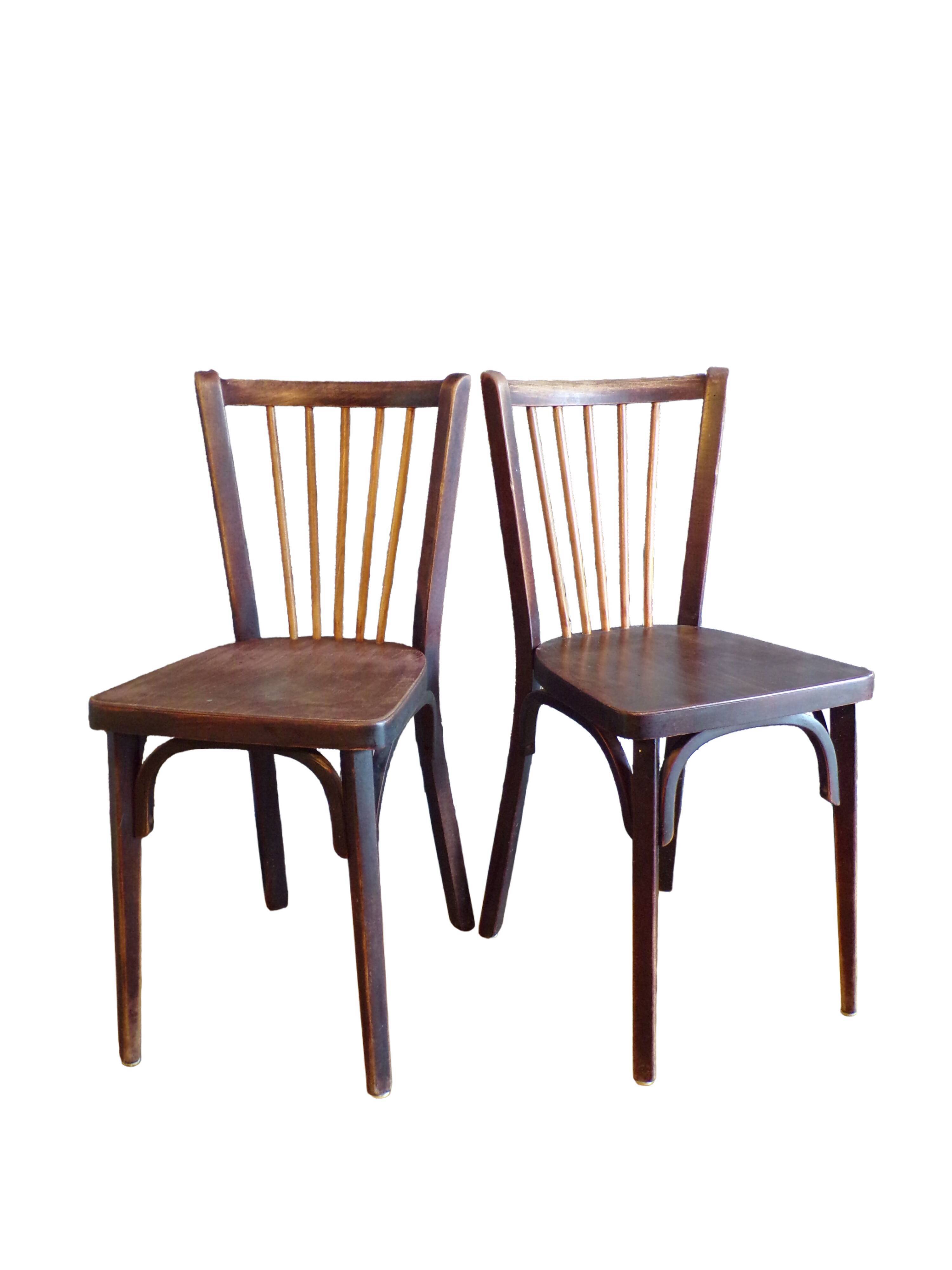 Pair of Baumann 153 chairs