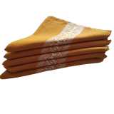 Set of five mestizo napkins