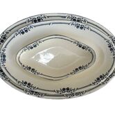 Ensemble de 3 plats ovales Salins, terre de Fer