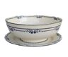 Salad bowl set and round serving dish Salins Model Saussure A.B.