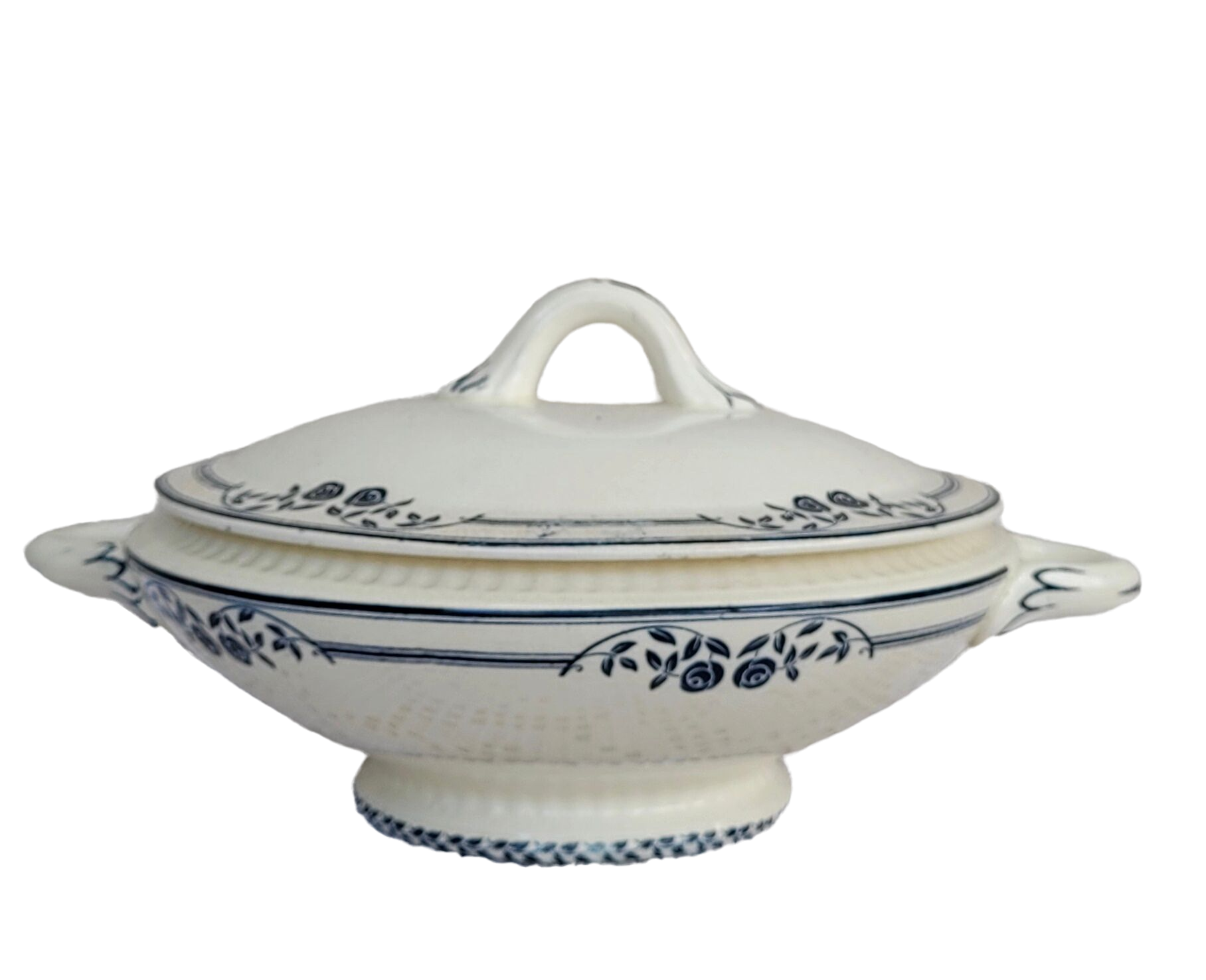 Vegetable or small soup pot salins model saussure a.b. iron earth,