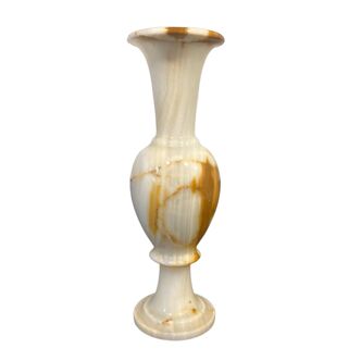 Ancient alabaster marble vase