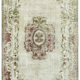 Handmade carpet, Turkish, 1980s, 200x308 cm, grey