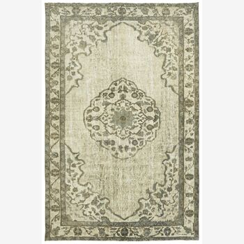 Hand-Knotted carpet, Anatolian, 1970s, 169x259 cm, grey