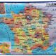 School map of 1976 administrative france