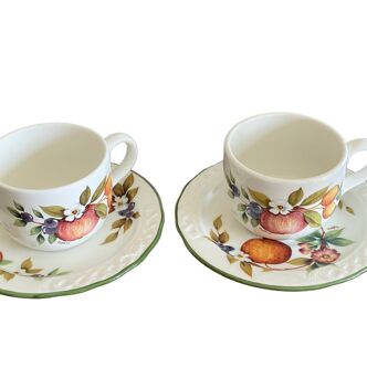 Duo de tasses Tiffany Italie