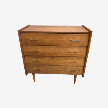 Commode année 60 chêne clair