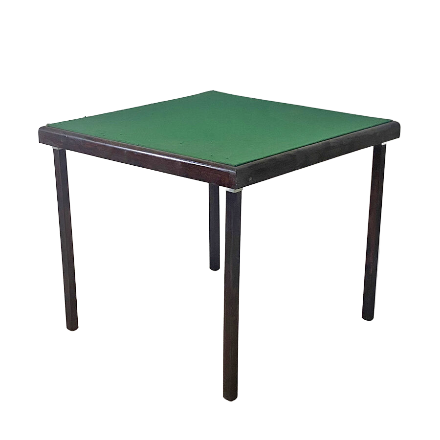 Folding bridge table