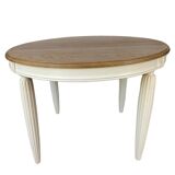 Table extensible rénovée couverts