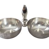 Old cups salter servant rinse-fingers silver bronze