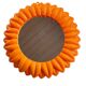 Orange vintage mirror