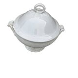 Soupière blanche