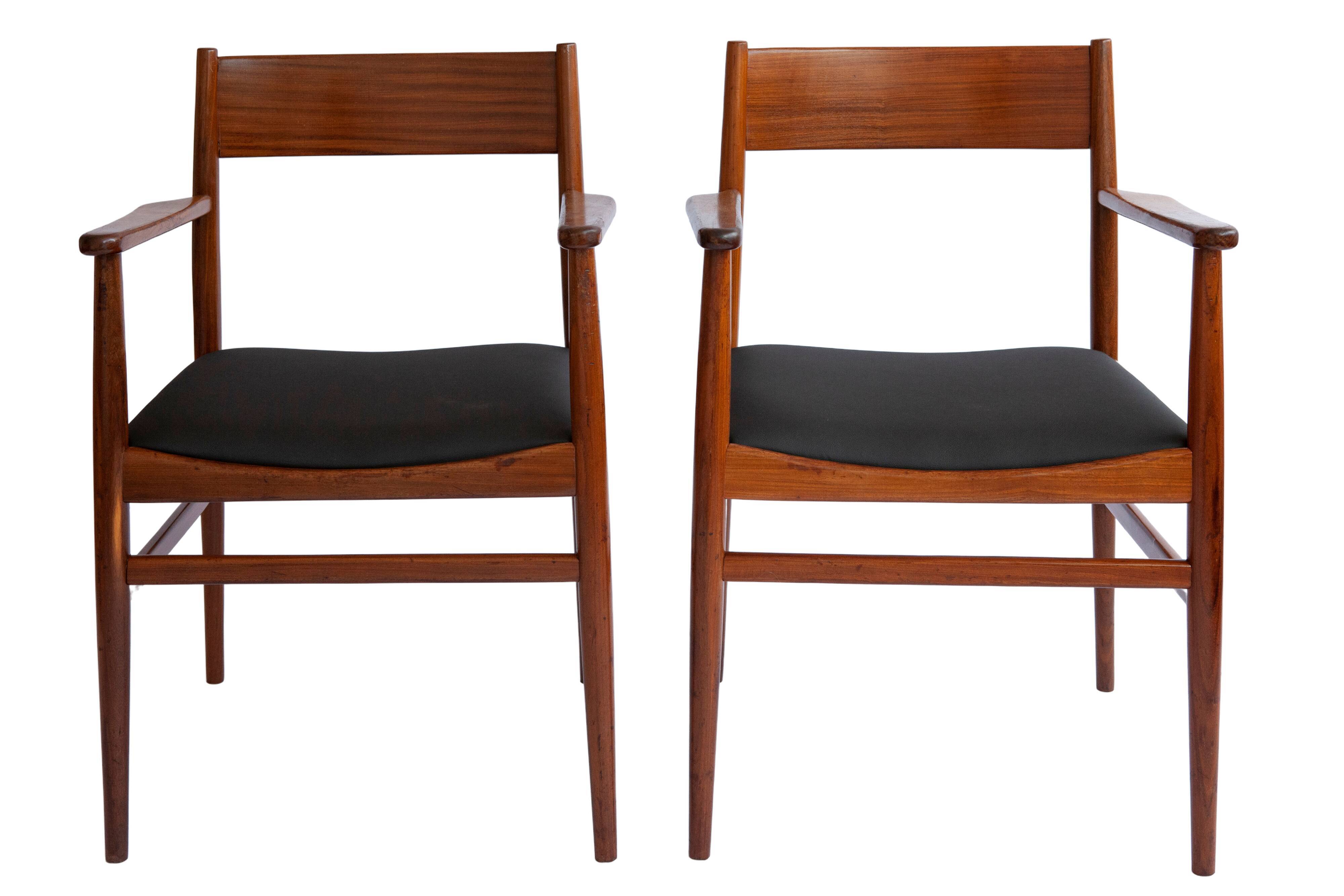 2 armchairs danish 60/70s