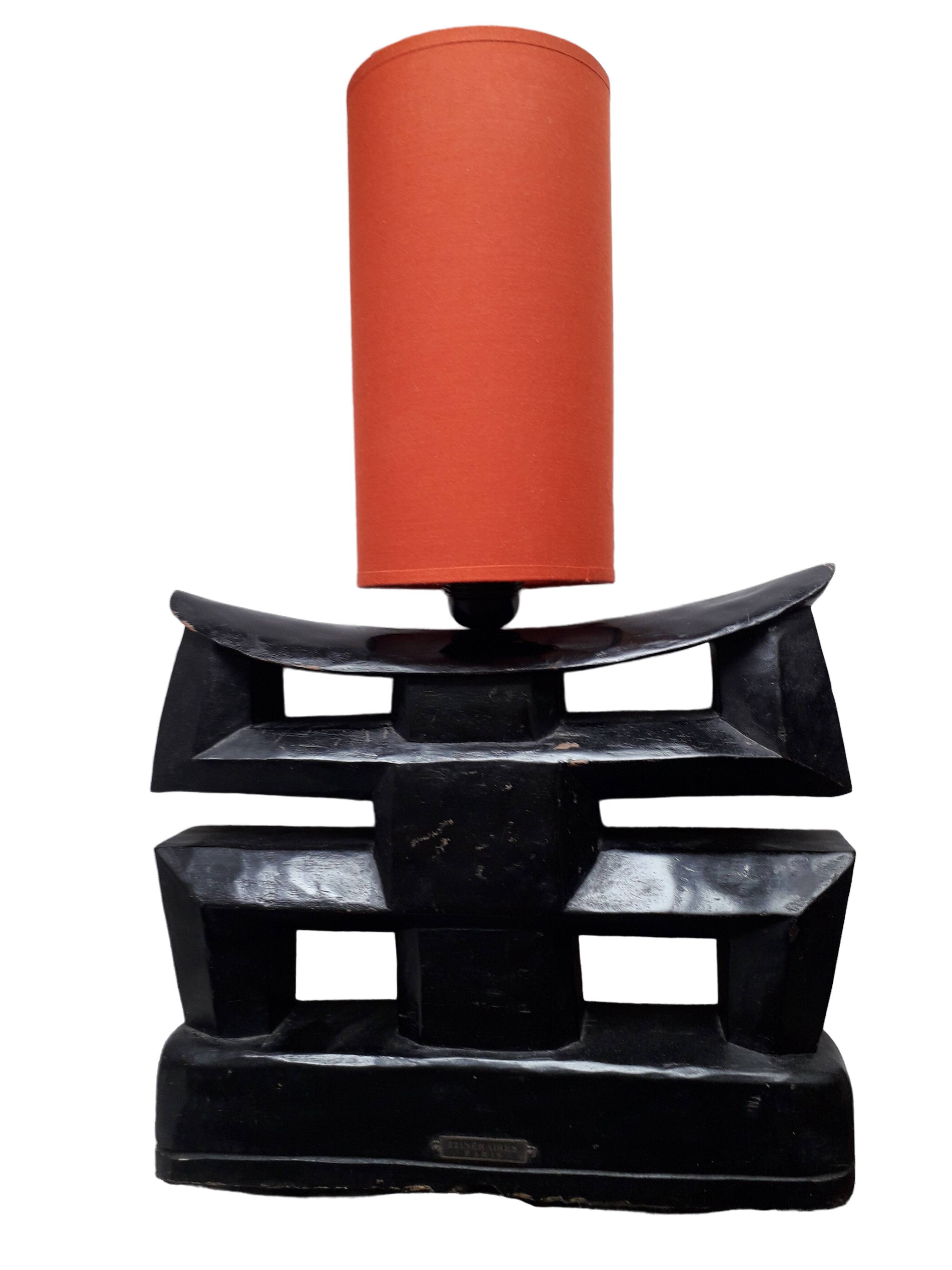 Vintage ethnic style lamp Itineraries Paris