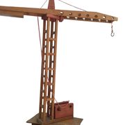 Ancienne grue en bois Dejou