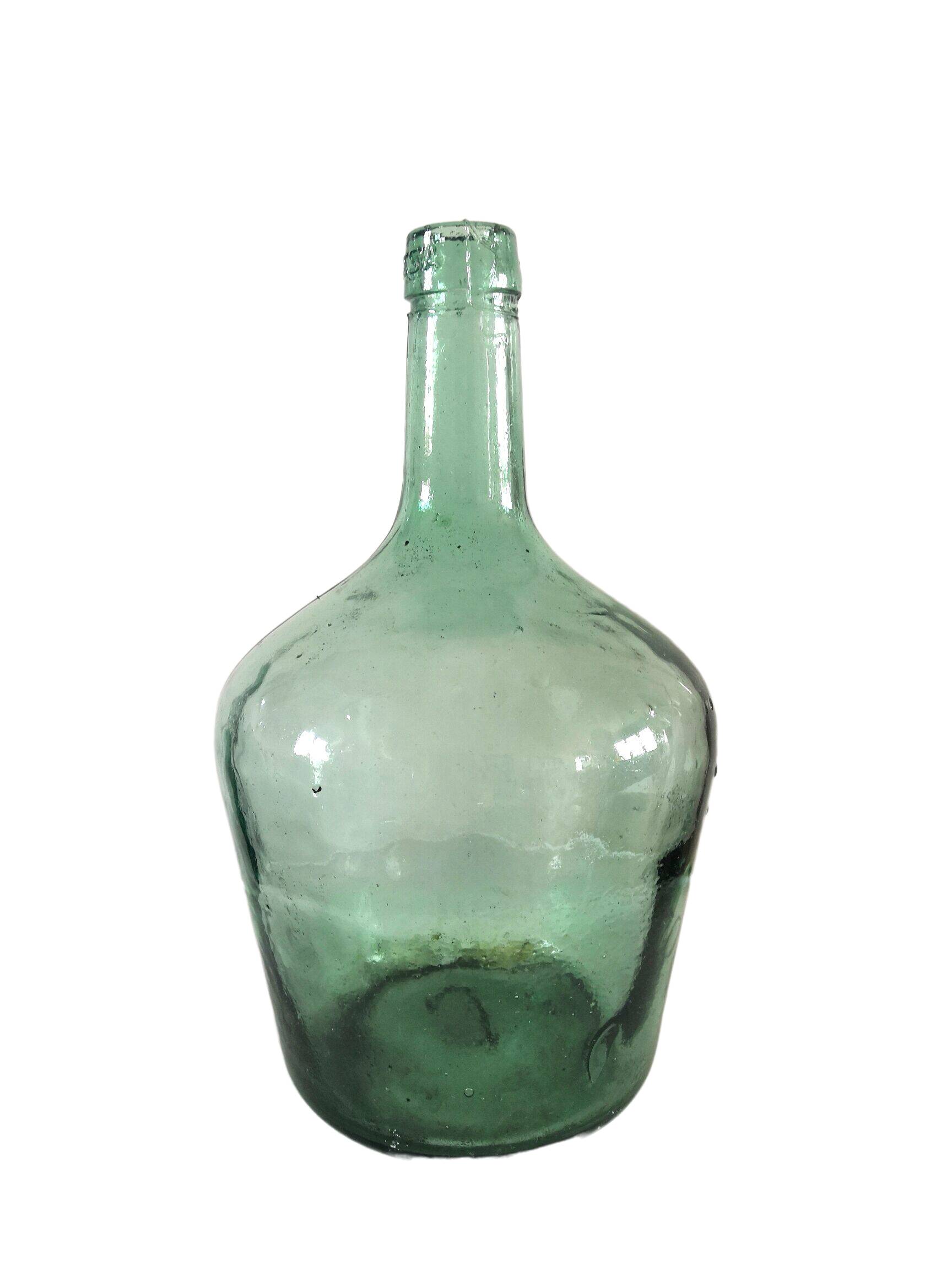 Old green canister 2 liters Viresa