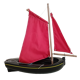 Bateau en bois tirot
