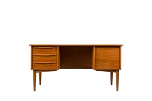 Teck de bureau moderne danois du