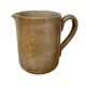 Pitcher, glazed stoneware broc