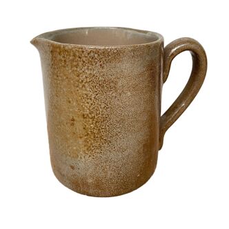 Pitcher, glazed stoneware broc