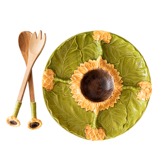 Old dish in sunflower slurry