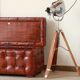 Chesterfield-style leather chest - "Jack" model - Olivier de Schrijver