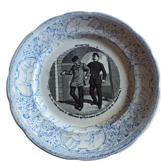 Old plate riddles