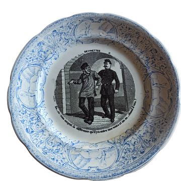 Old plate riddles