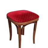 Tabouret en bois courbé