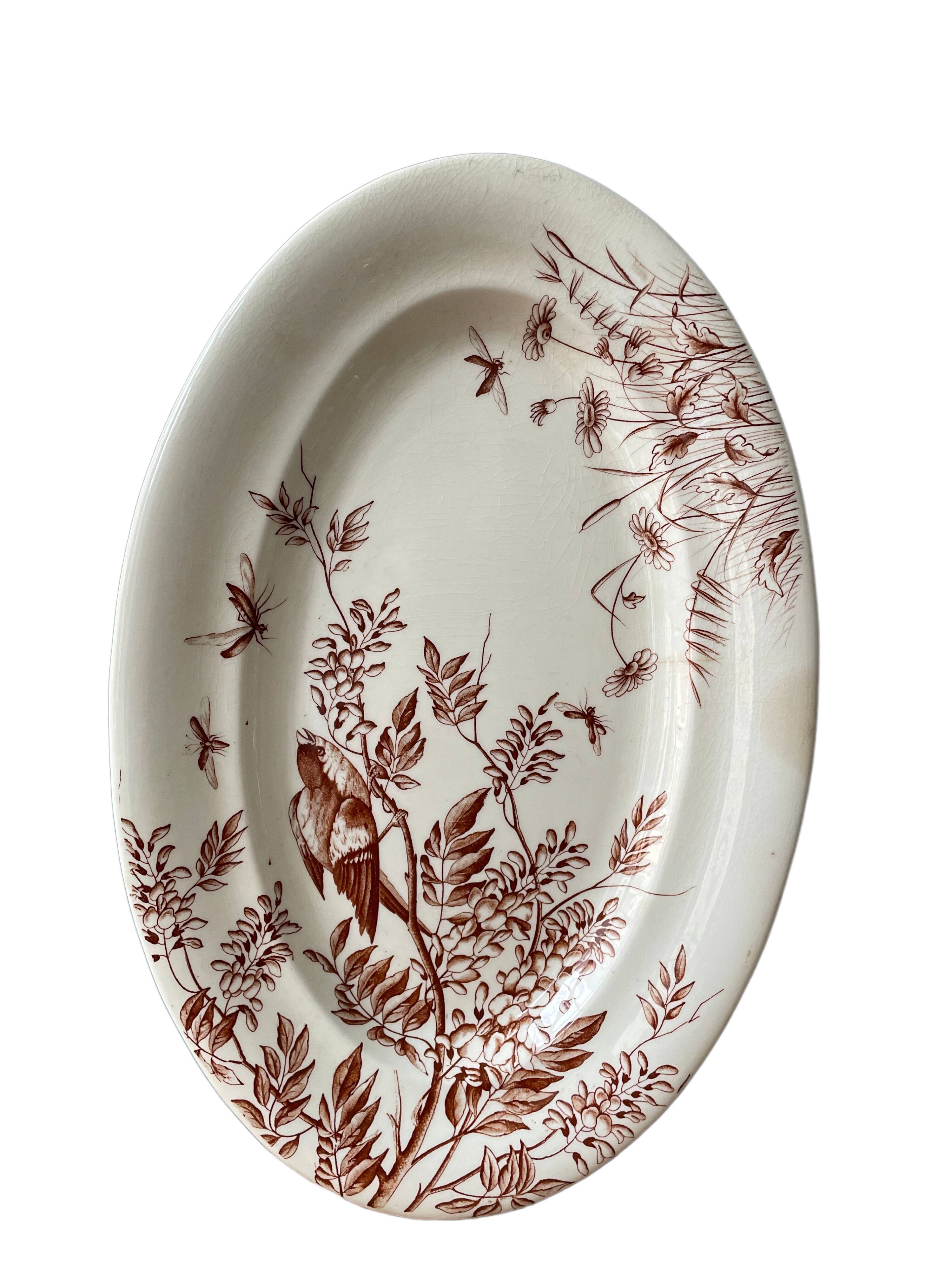 Oval flat iron earth, XIXth century