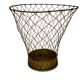 Brass paper basket