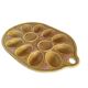 Vintage egg tray in glazed stoneware