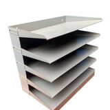 Mail rack, sorter, metal, industrial