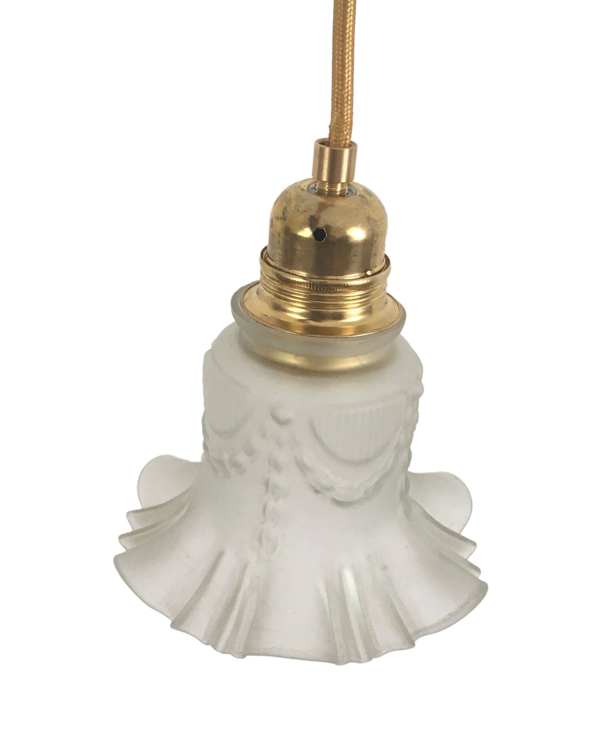 Art Deco tulip walklight