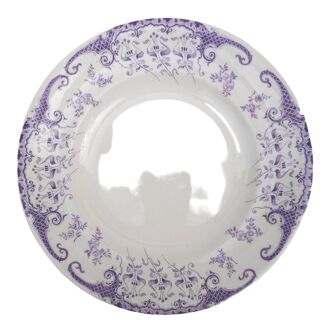 Assiette plate Longwy Sainte Germaine