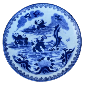 Plat en porcelaine