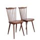 Paire de chaises bistrot "Menuet" Baumann