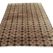 Vintage Turkish rug, tribal wool carpet, 272x200cm